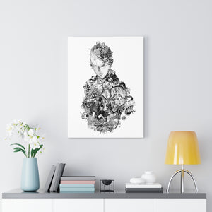 SAITAMA BLACK & WHITE CANVAS SAITAMA BLACK & WHITE CANVAS
