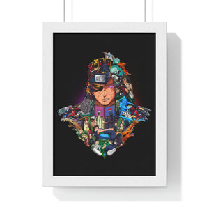 HASHIRAMA - MADARA COLOR FRAMED POSTER HASHIRAMA - MADARA COLOR FRAMED POSTER