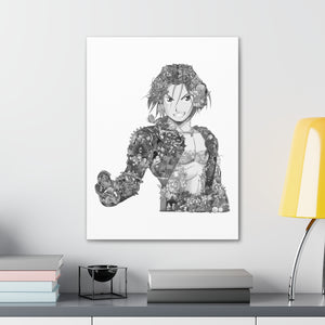 EDWARD ELRIC BLACK & WHITE CANVAS EDWARD ELRIC BLACK & WHITE CANVAS