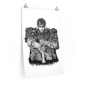 GUTS BLACK & WHITE POSTER GUTS BLACK & WHITE POSTER