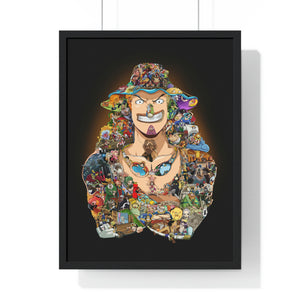 USOPP COLOR FRAMED POSTER USOPP COLOR FRAMED POSTER