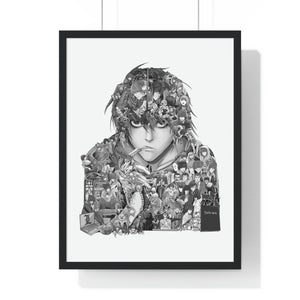 L BLACK & WHITE FRAMED POSTER L BLACK & WHITE FRAMED POSTER