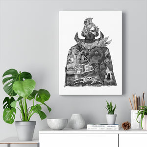 SANJI BLACK & WHITE CANVAS SANJI BLACK & WHITE CANVAS