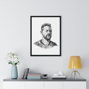 NEYMAR BLACK & WHITE FRAMED POSTER NEYMAR BLACK & WHITE FRAMED POSTER