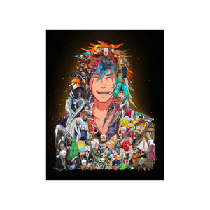 JIRAIYA COLOR POSTER JIRAIYA COLOR POSTER