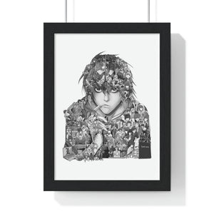 L BLACK & WHITE FRAMED POSTER L BLACK & WHITE FRAMED POSTER