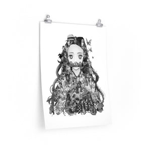 NEZUKO BLACK & WHITE POSTER NEZUKO BLACK & WHITE POSTER