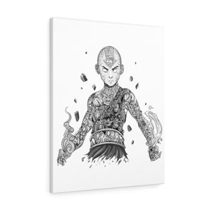 AANG BLACK & WHITE CANVAS AANG BLACK & WHITE CANVAS