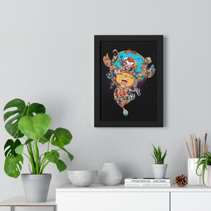 CHOPPER COLOR FRAMED POSTER CHOPPER COLOR FRAMED POSTER