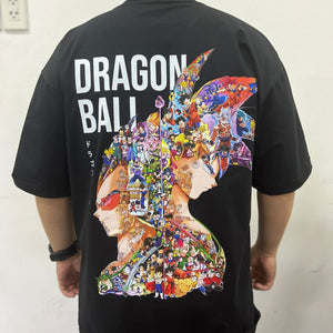 GOKU VEGETA COLOR PREMIUM T-SHIRT (Art on back - Ship from Viet Nam) GOKU VEGETA COLOR PREMIUM T-SHIRT (Art on back - Ship from Viet Nam)