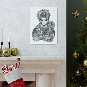 GAARA BLACK & WHITE CANVAS GAARA BLACK & WHITE CANVAS