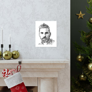 MESSI BLACK & WHITE POSTER MESSI BLACK & WHITE POSTER