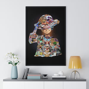 LUFFY COLOR FRAMED POSTER LUFFY COLOR FRAMED POSTER