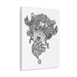 CHOPPER BLACK & WHITE CANVAS CHOPPER BLACK & WHITE CANVAS