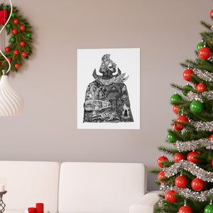 SANJI BLACK & WHITE POSTER SANJI BLACK & WHITE POSTER