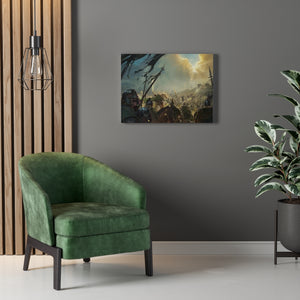 BATTLE OF THE PELENNOR FIELDS CANVAS BATTLE OF THE PELENNOR FIELDS CANVAS