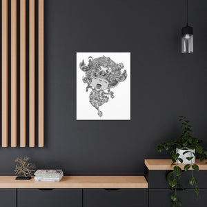 CHOPPER BLACK & WHITE CANVAS CHOPPER BLACK & WHITE CANVAS