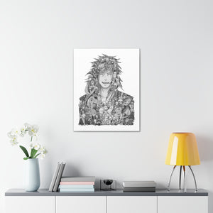 JIRAIYA BLACK & WHITE CANVAS JIRAIYA BLACK & WHITE CANVAS