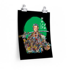 ZORO COLOR POSTER ZORO COLOR POSTER