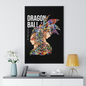 GOKU VEGETA COLOR FRAMED POSTER GOKU VEGETA COLOR FRAMED POSTER