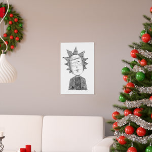 RICK BLACK & WHITE POSTER RICK BLACK & WHITE POSTER