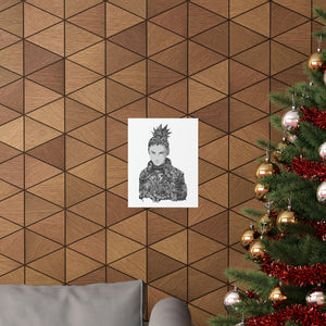 SHIKAMARU BLACK & WHITE POSTER SHIKAMARU BLACK & WHITE POSTER