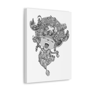 CHOPPER BLACK & WHITE CANVAS CHOPPER BLACK & WHITE CANVAS