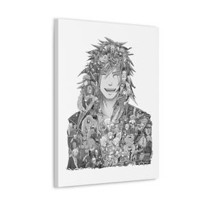 JIRAIYA BLACK & WHITE CANVAS JIRAIYA BLACK & WHITE CANVAS