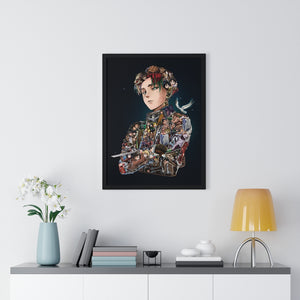 LEVI COLOR FRAMED POSTER LEVI COLOR FRAMED POSTER