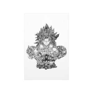 BROLY BLACK & WHITE POSTER BROLY BLACK & WHITE POSTER