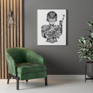 FRIEZA BLACK & WHITE CANVAS FRIEZA BLACK & WHITE CANVAS