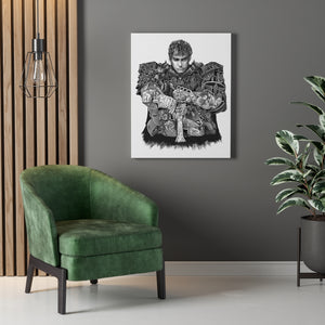 GUTS BLACK & WHITE CANVAS GUTS BLACK & WHITE CANVAS