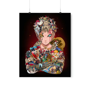 GAARA COLOR POSTER GAARA COLOR POSTER