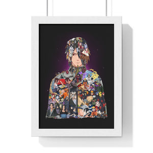 SASUKE COLOR FRAMED POSTER SASUKE COLOR FRAMED POSTER