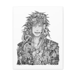 JIRAIYA BLACK & WHITE CANVAS JIRAIYA BLACK & WHITE CANVAS