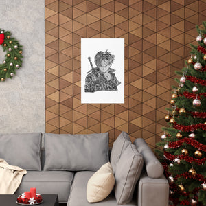 TRUNKS BLACK & WHITE POSTER TRUNKS BLACK & WHITE POSTER