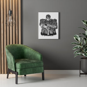 GUTS BLACK & WHITE CANVAS GUTS BLACK & WHITE CANVAS