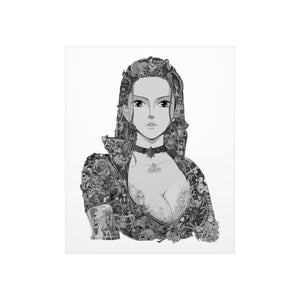 ROBIN BLACK & WHITE POSTER ROBIN BLACK & WHITE POSTER