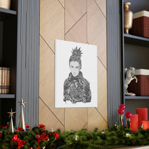 SHIKAMARU BLACK & WHITE CANVAS SHIKAMARU BLACK & WHITE CANVAS