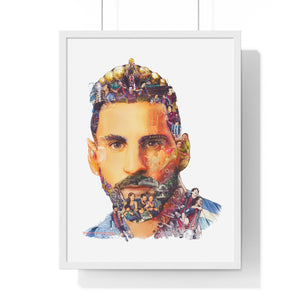 MESSI COLOR FRAMED POSTER MESSI COLOR FRAMED POSTER