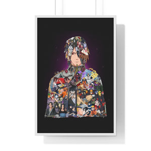 SASUKE COLOR FRAMED POSTER SASUKE COLOR FRAMED POSTER