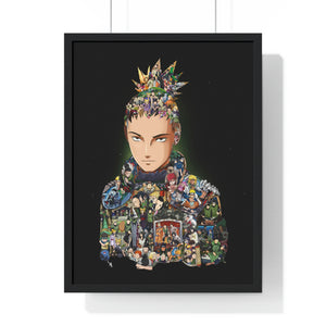 SHIKAMARU COLOR FRAMED POSTER SHIKAMARU COLOR FRAMED POSTER
