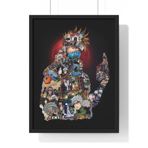 KAKASHI COLOR FRAMED POSTER KAKASHI COLOR FRAMED POSTER
