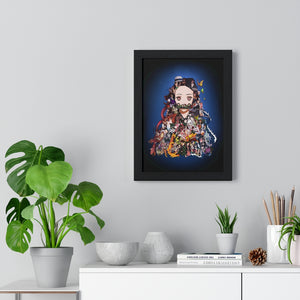 NEZUKO COLOR FRAMED POSTER NEZUKO COLOR FRAMED POSTER