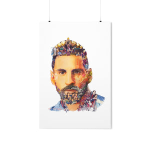 MESSI COLOR POSTER MESSI COLOR POSTER