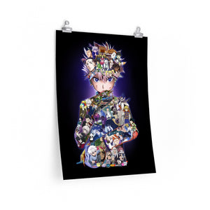 KILLUA COLOR POSTER KILLUA COLOR POSTER