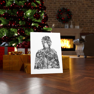 SASUKE BLACK & WHITE CANVAS SASUKE BLACK & WHITE CANVAS