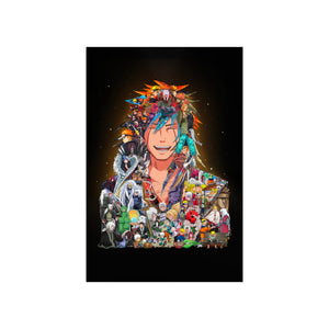 JIRAIYA COLOR POSTER JIRAIYA COLOR POSTER