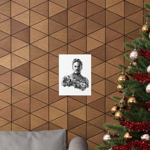 IRON MAN BLACK & WHITE POSTER IRON MAN BLACK & WHITE POSTER