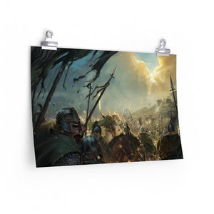 BATTLE OF THE PELENNOR FIELDS POSTER BATTLE OF THE PELENNOR FIELDS POSTER